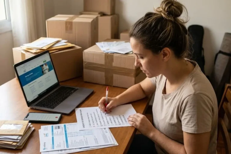 Checklist de serviços para cancelar ou transferir antes de mudar