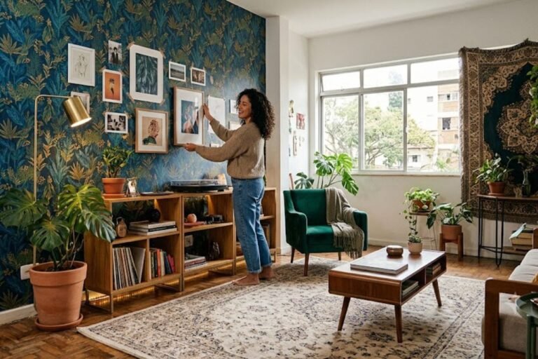 Decoração de apartamento alugado: como personalizar sem quebrar paredes
